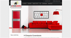 Desktop Screenshot of coverdoors.gr